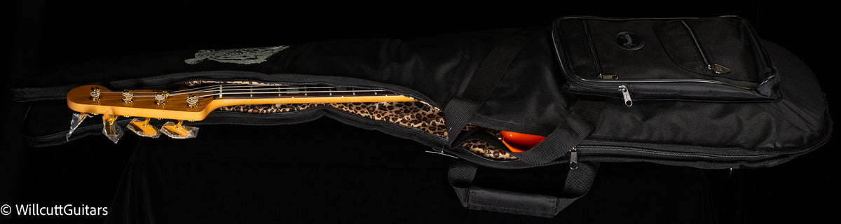 Fender Limited Edition Mike Kerr Jaguar Bass Tiger&#39;s Blood Orange (859)