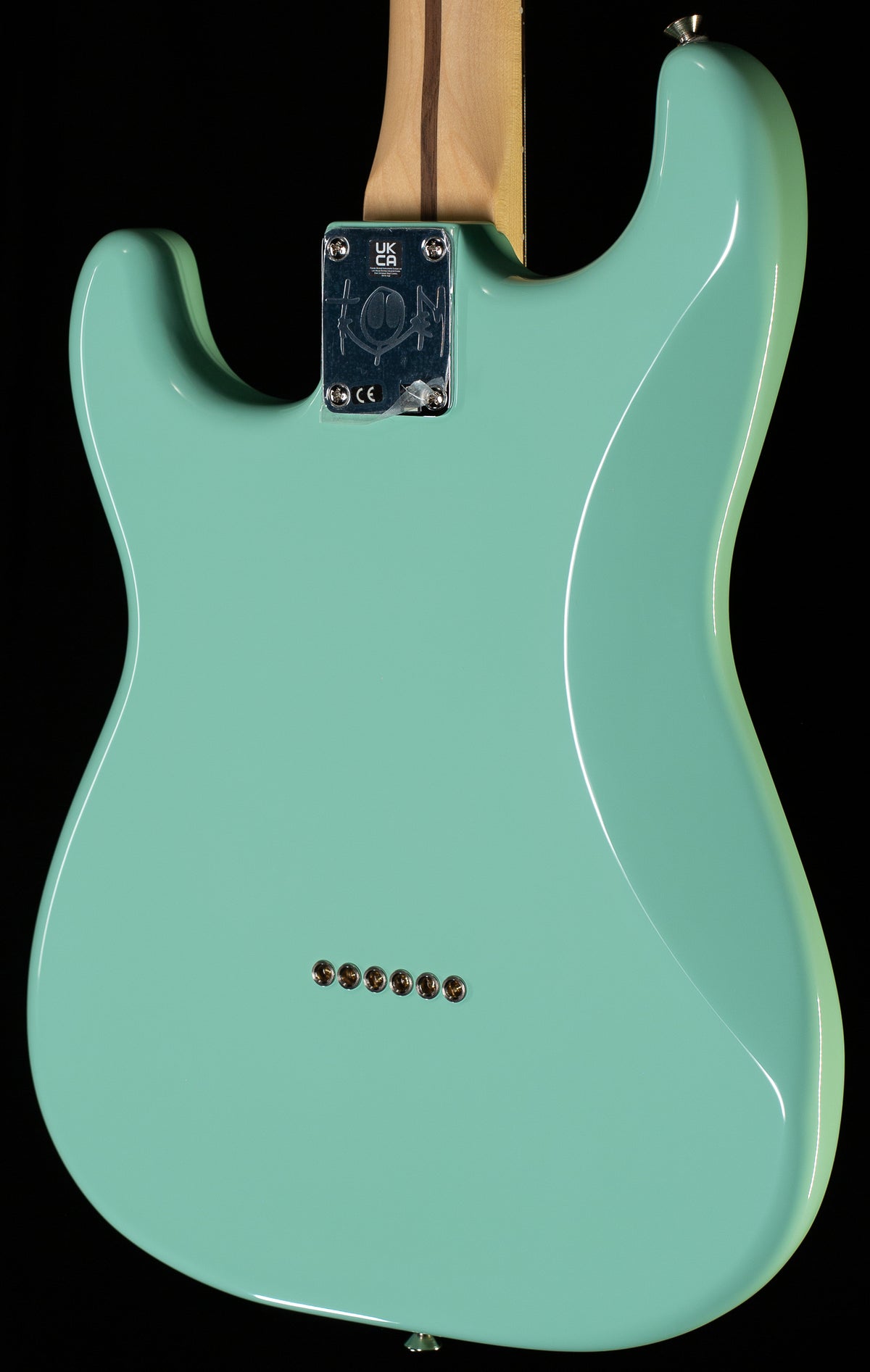 Fender Limited Edition Tom DeLonge Stratocaster Rosewood Fingerboard Surf Green (487)