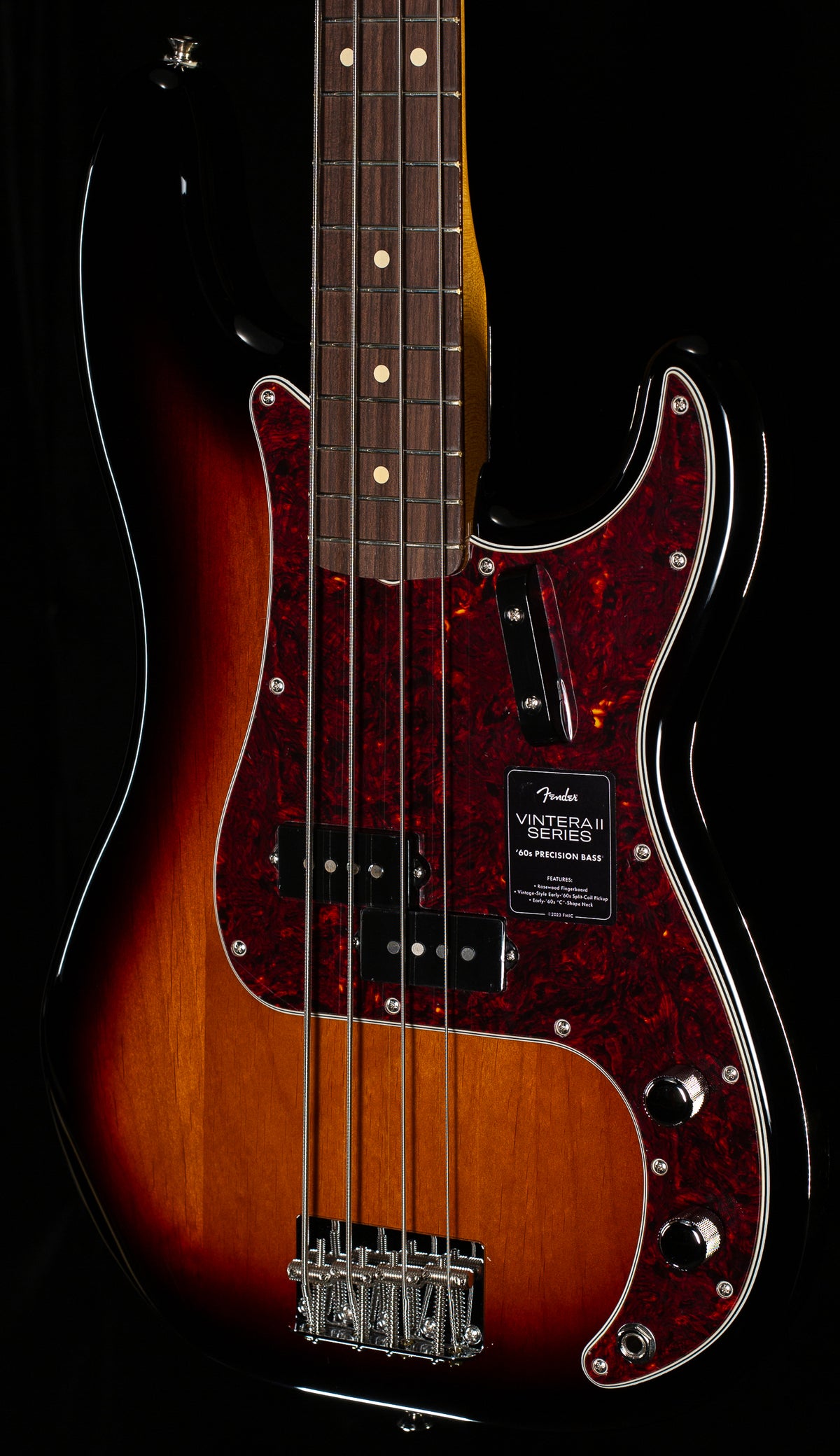 Fender Vintera II '60s Precision Bass Rosewood Fingerboard 3-Color Sunburst (815)