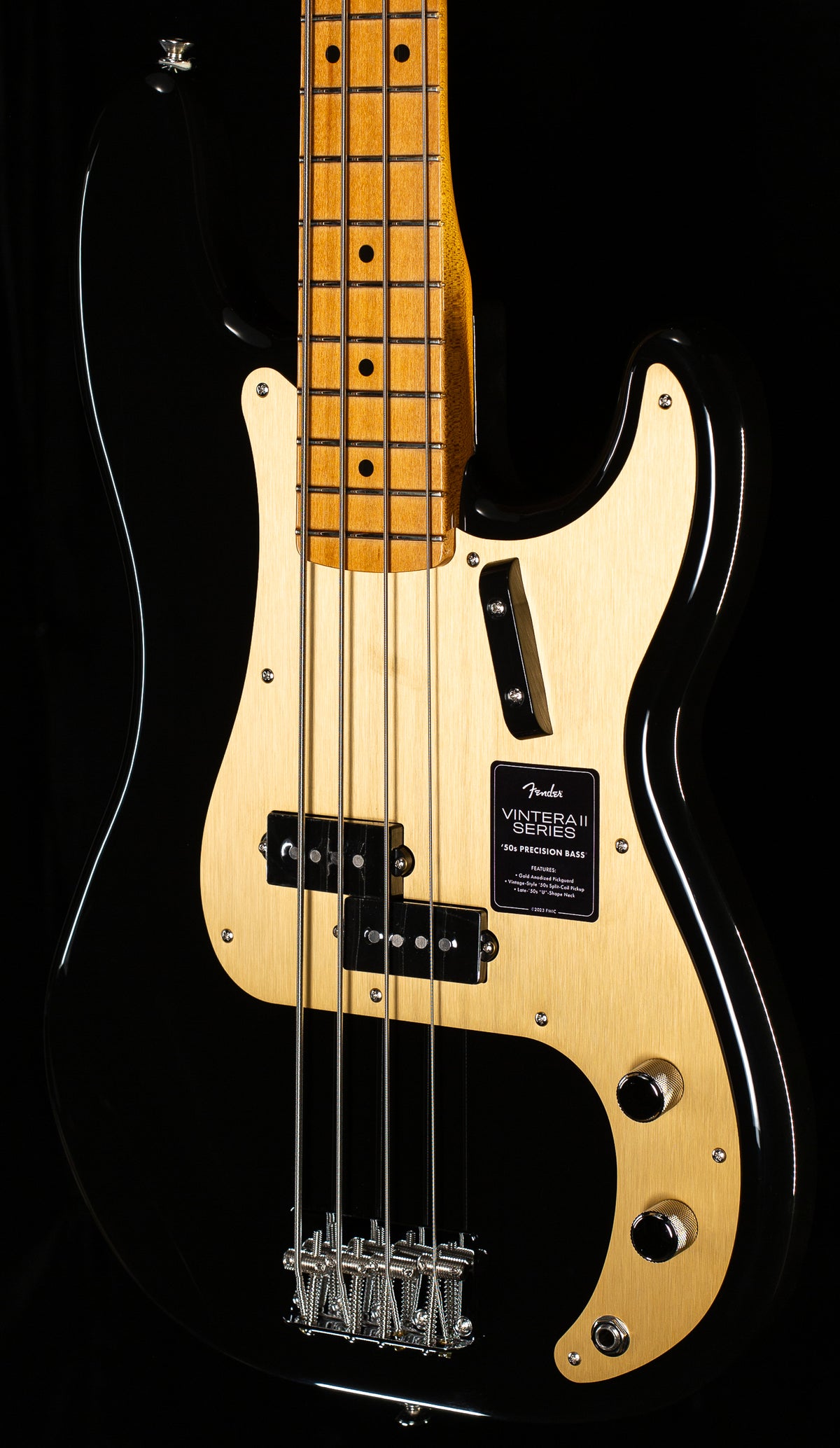 Fender Vintera II '50s Precision Bass Maple Fingerboard Black (909)