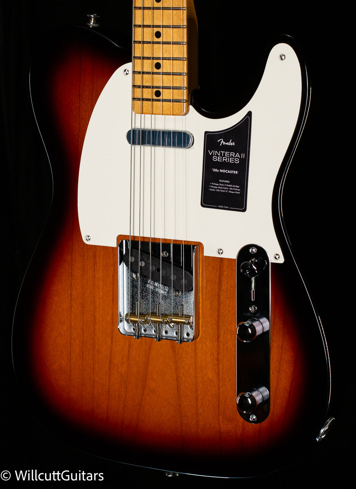 Fender Vintera II &#39;50s Nocaster Maple Fingerboard 2-Color Sunburst (746)