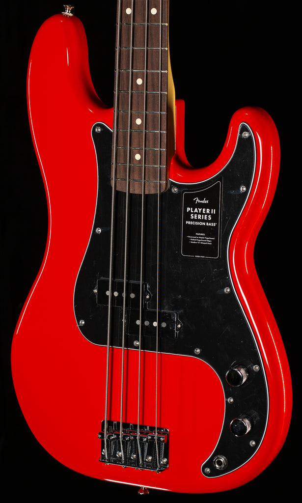 Fender Player II Precision Bass Rosewood Fingerboard Coral