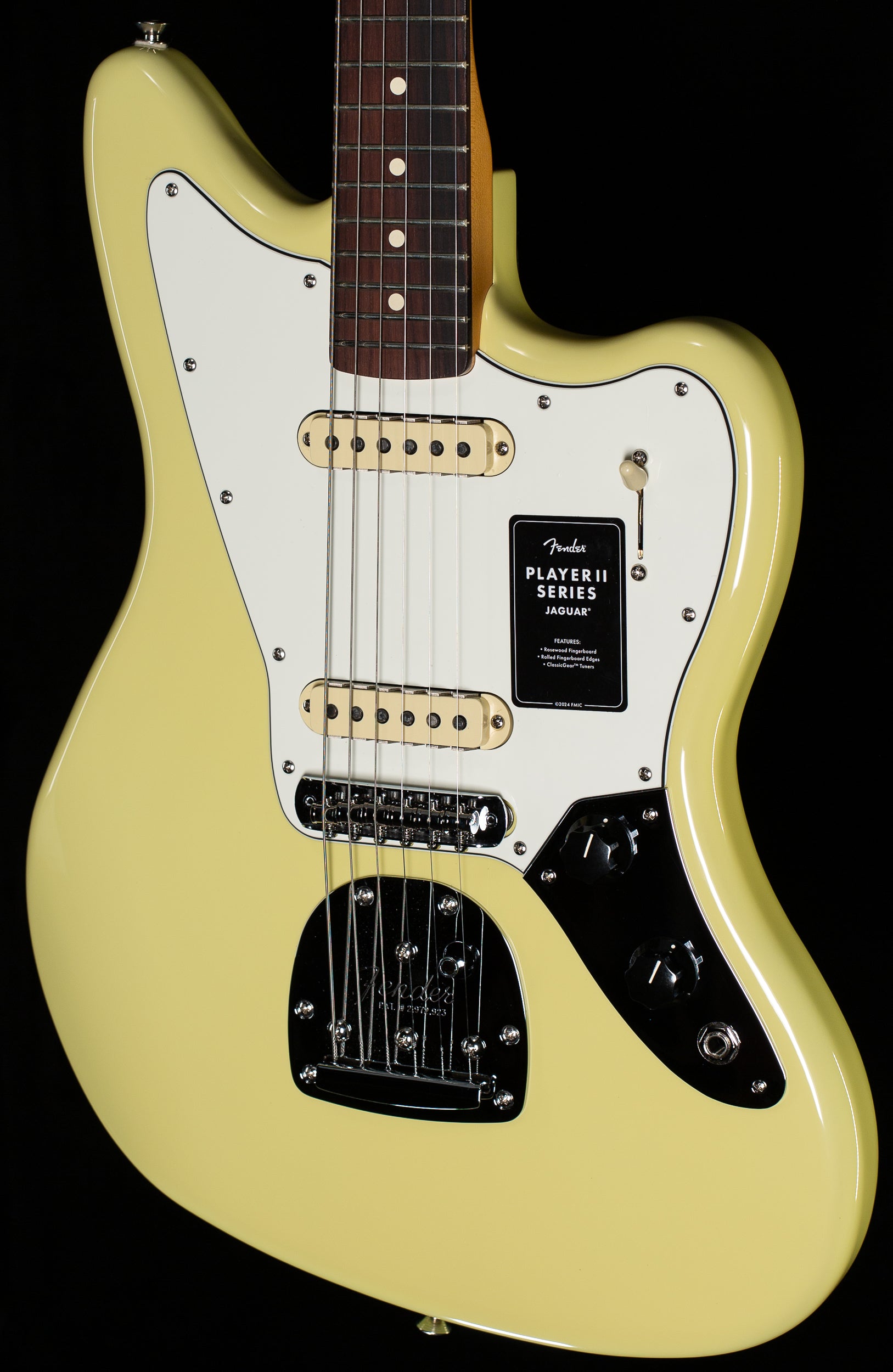 fender classic gear tuners Fender Player II Jaguar Rosewood