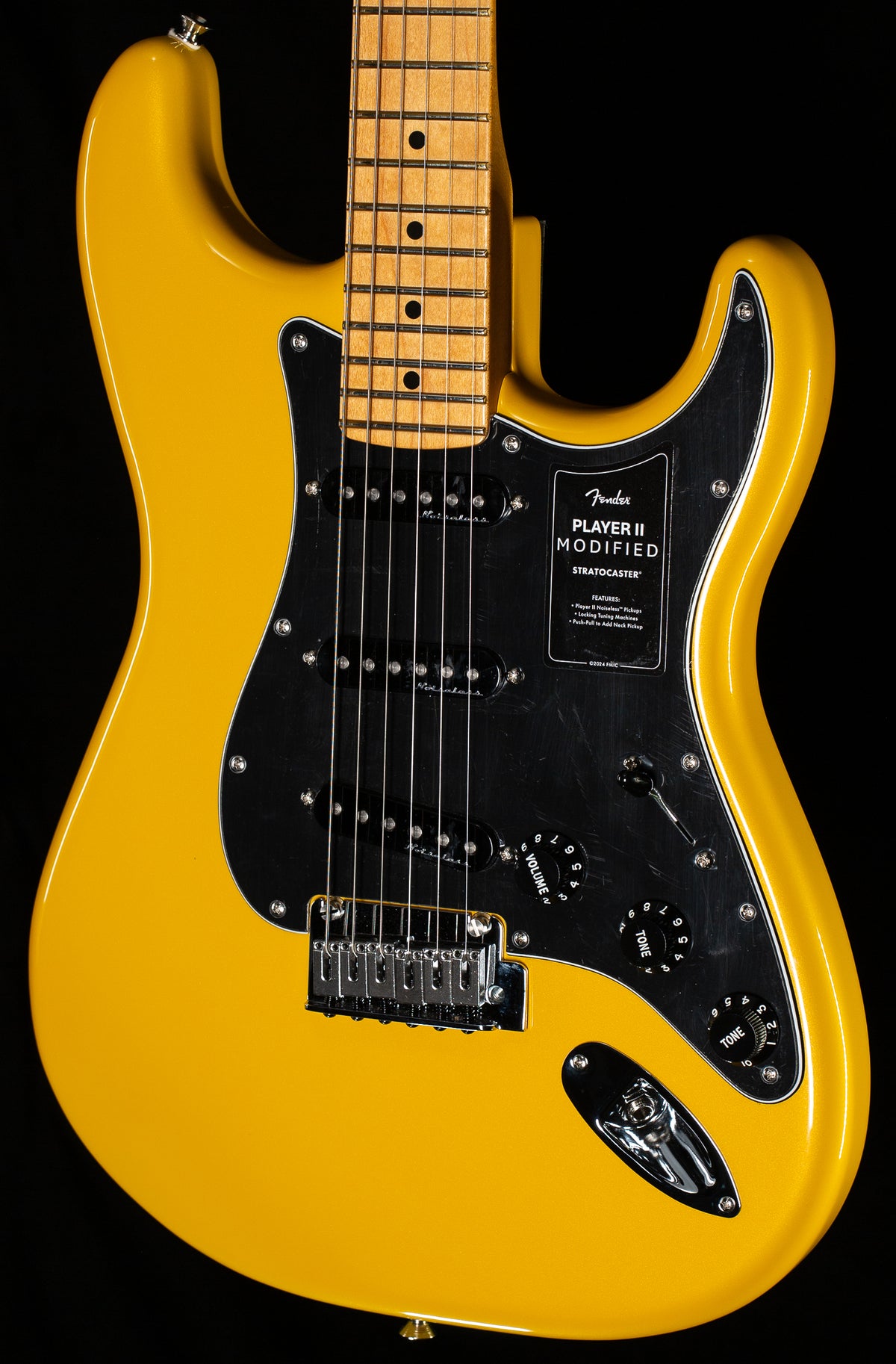 Fender Player II Modified Stratocaster Maple Fingerboard Sunshine Yellow (268)