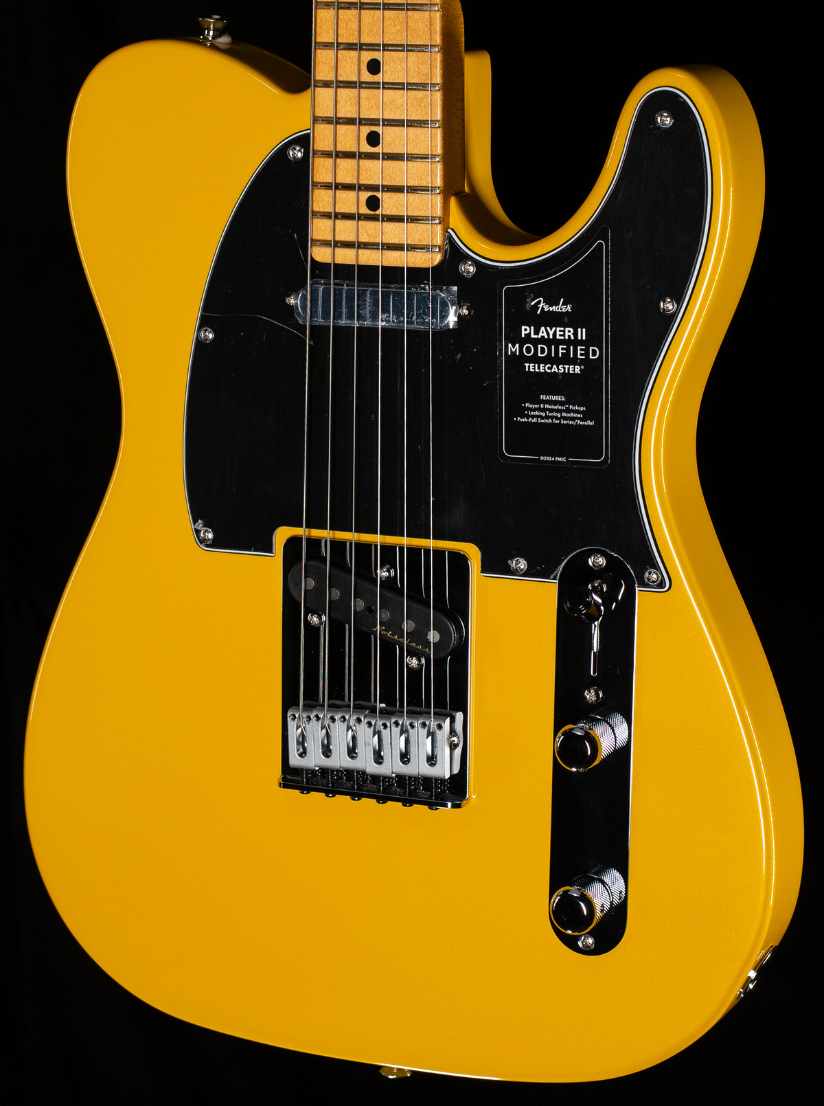Fender Player II Modified Telecaster Maple Fingerboard Sunshine Yellow (610)