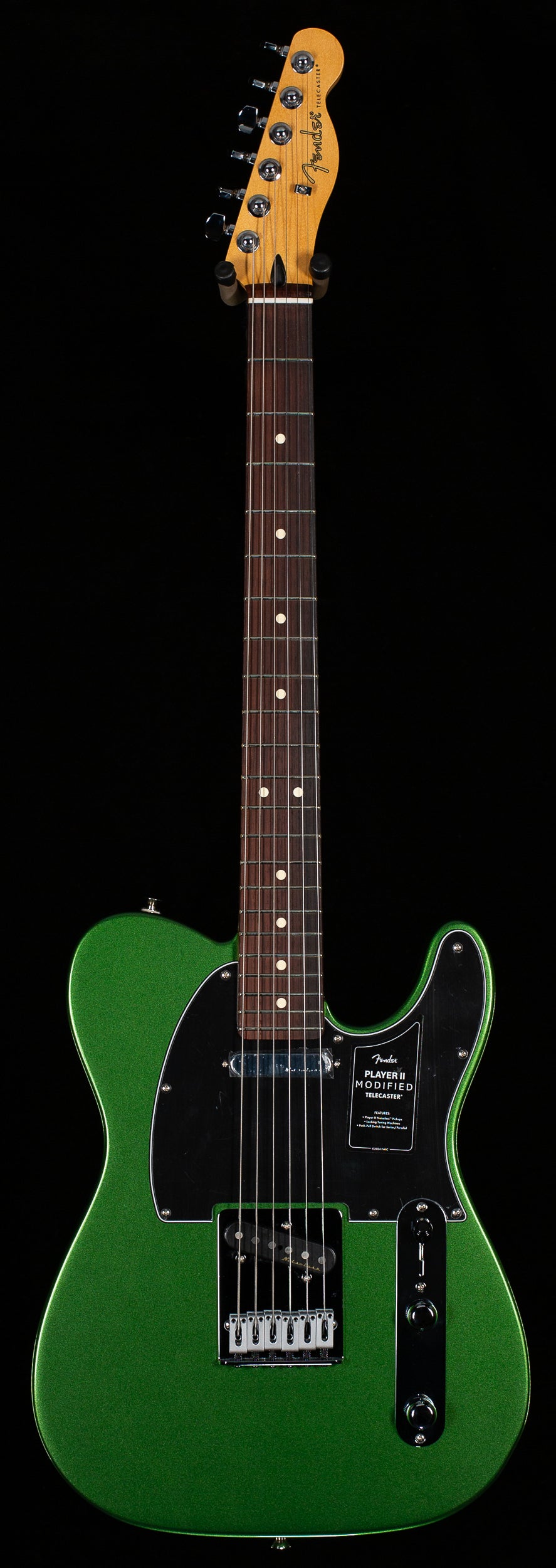 Fender Player II Modified Telecaster Rosewood Fingerboard Harvest Green Metallic (373)