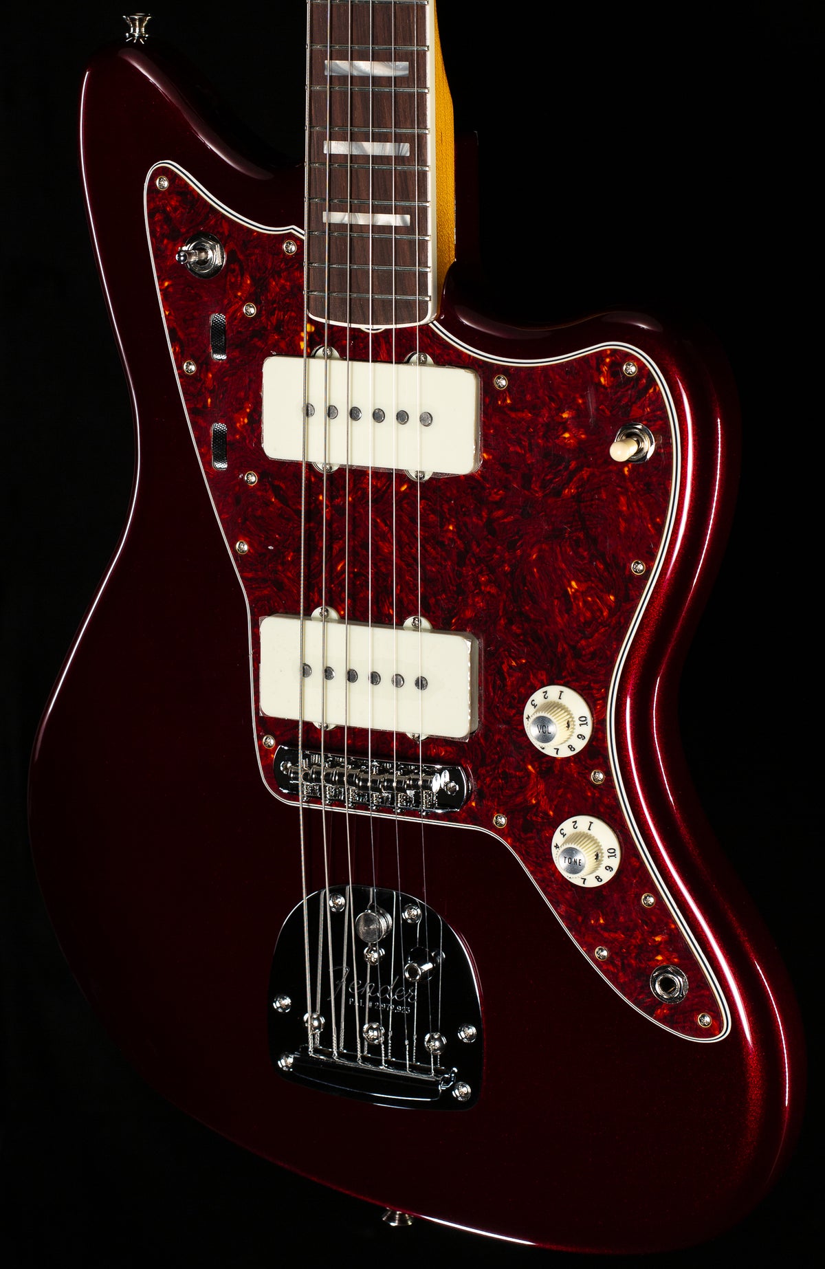Fender Troy Van Leeuwen Jazzmaster Bound Rosewood Fingerboard Oxblood (909)