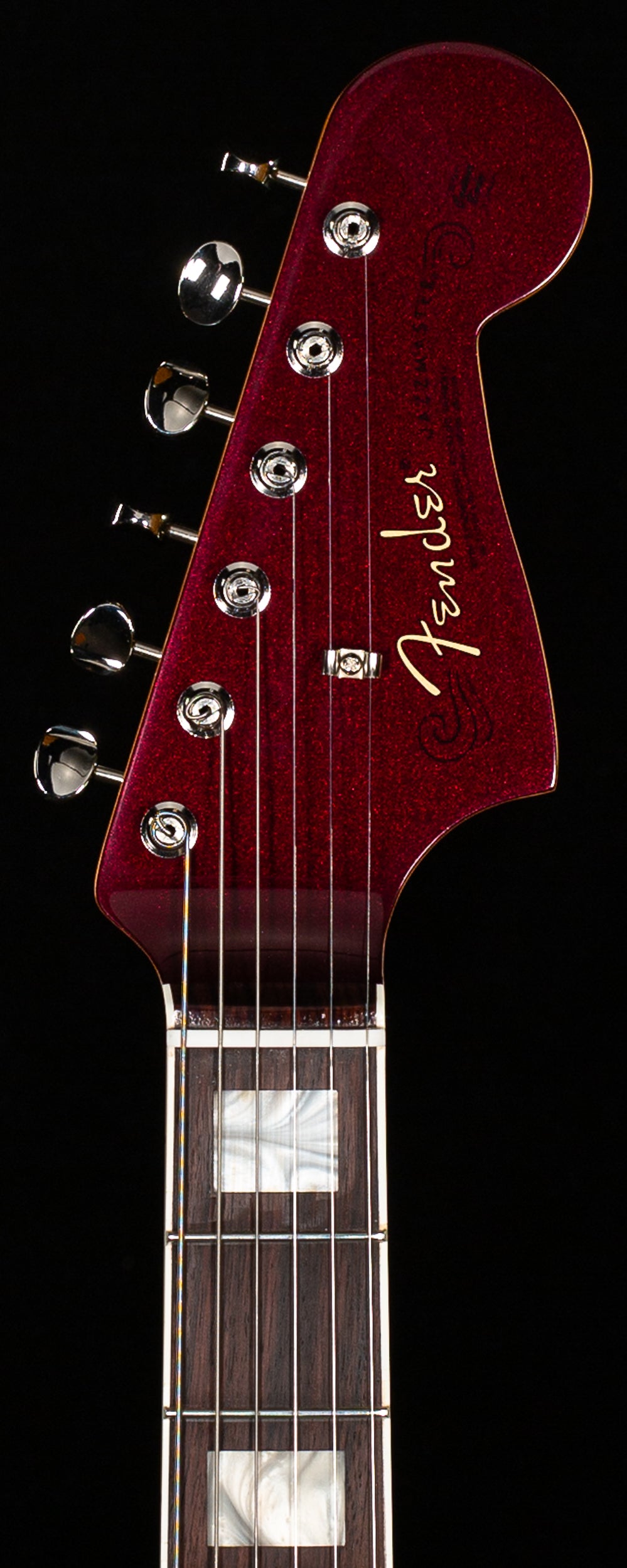 Fender Troy Van Leeuwen Jazzmaster Bound Rosewood Fingerboard Oxblood (909)