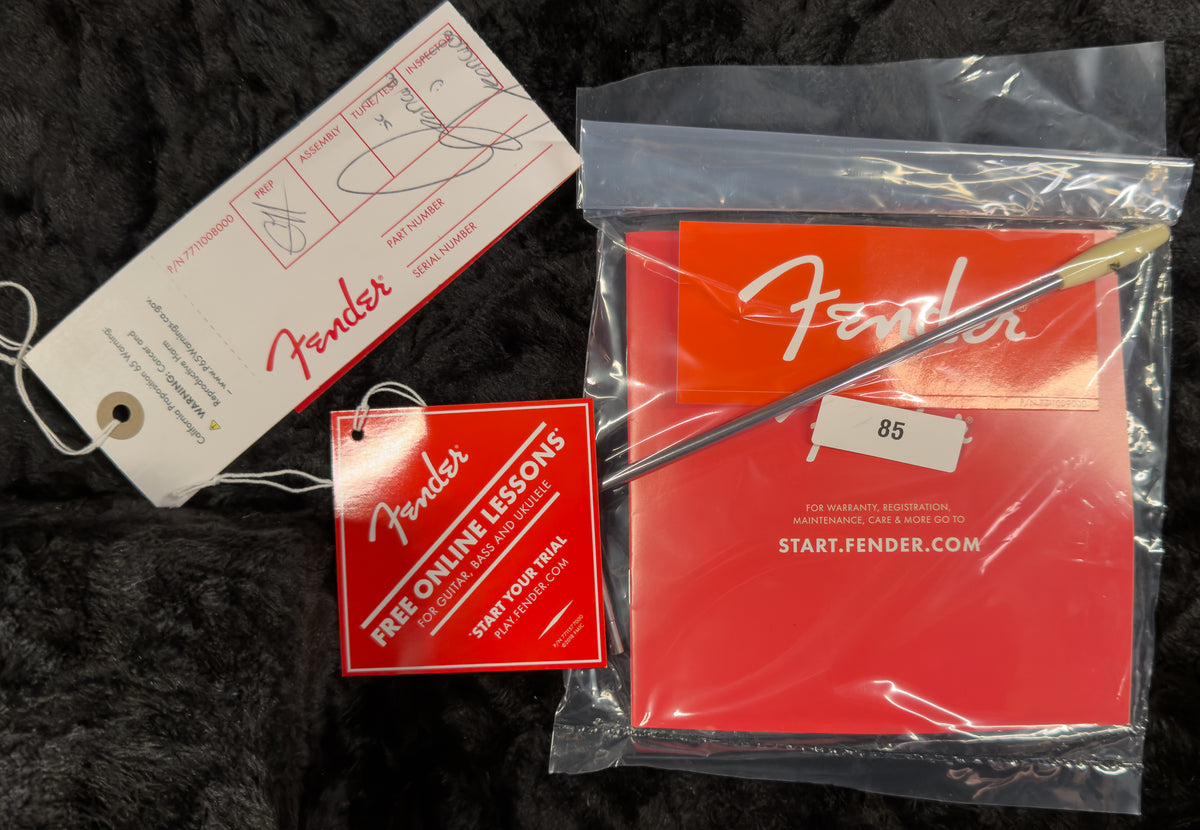 Fender Troy Van Leeuwen Jazzmaster Bound Rosewood Fingerboard Oxblood (909)