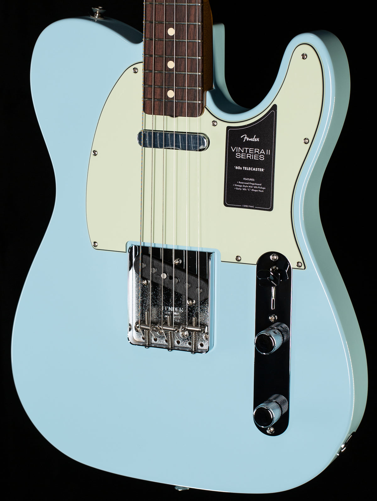 Fender Vintera II &#39;60s Telecaster Rosewood Fingerboard Sonic Blue (797)