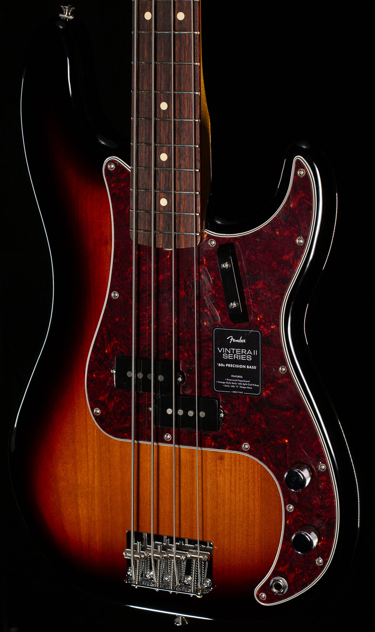 Fender Vintera II '60s Precision Bass Rosewood Fingerboard 3-Color Sunburst (401)