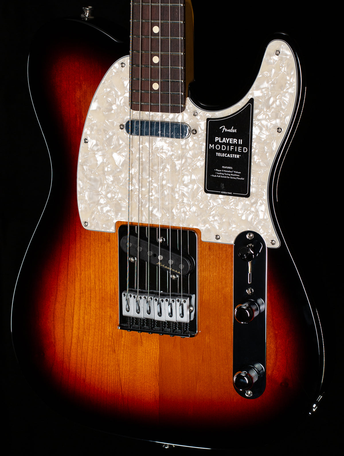 Fender Player II Modified Telecaster Rosewood Fingerboard 3 Tone Sunburst (271)