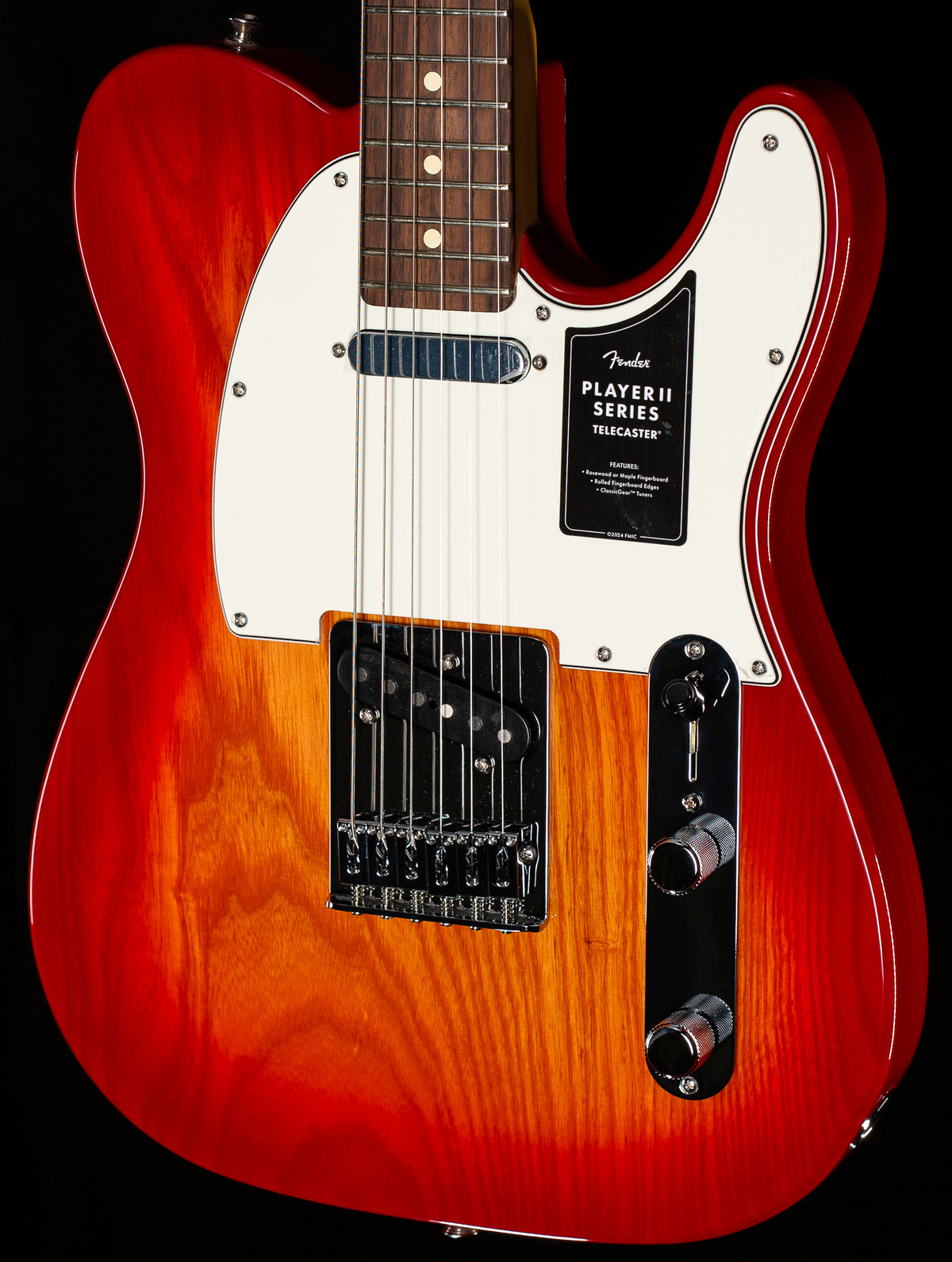 Fender Player II Telecaster Rosewood Fingerboard Aged Cherry Burst (348)