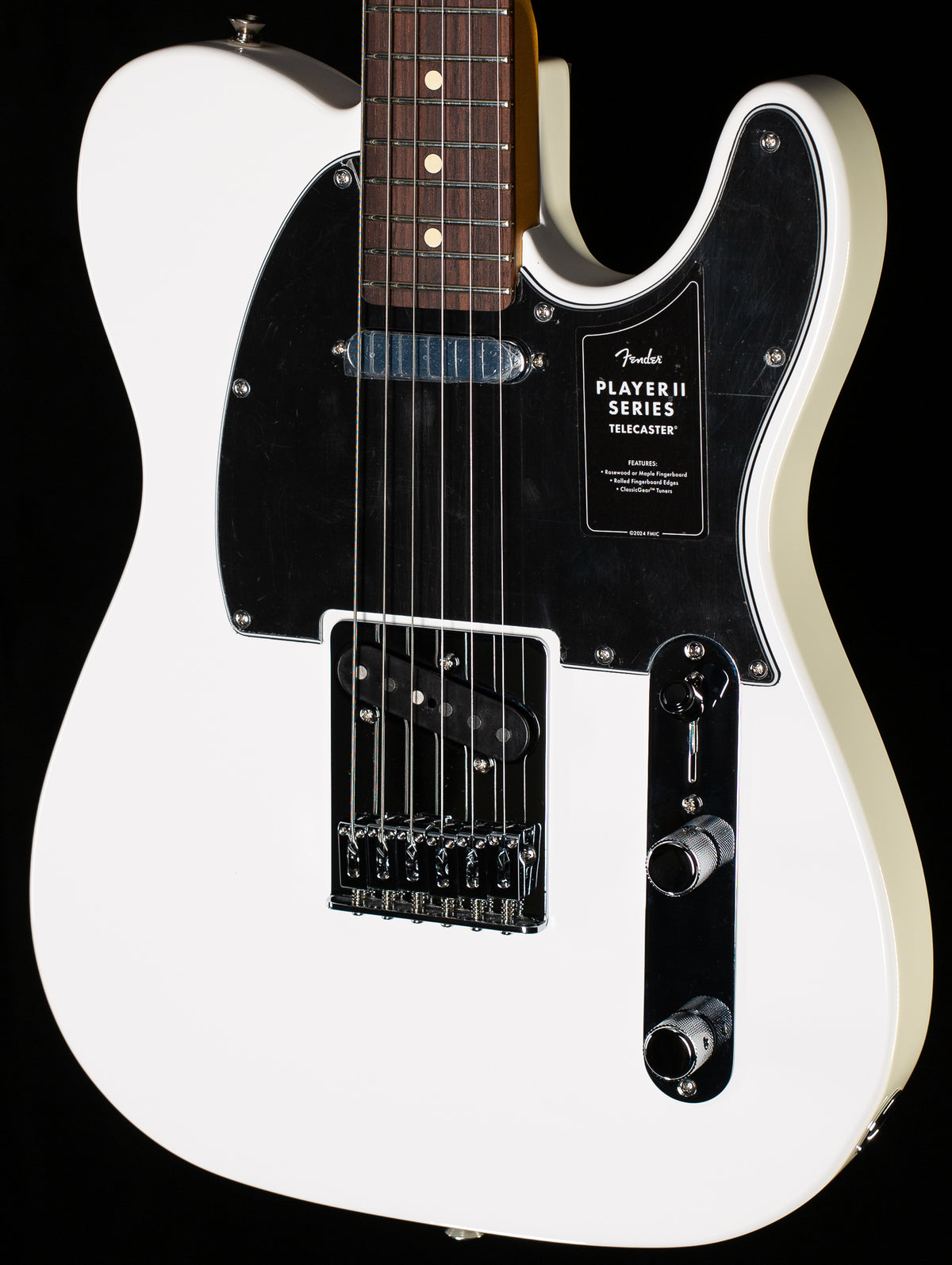 Fender Player II Telecaster Rosewood Fingerboard Polar White (500)