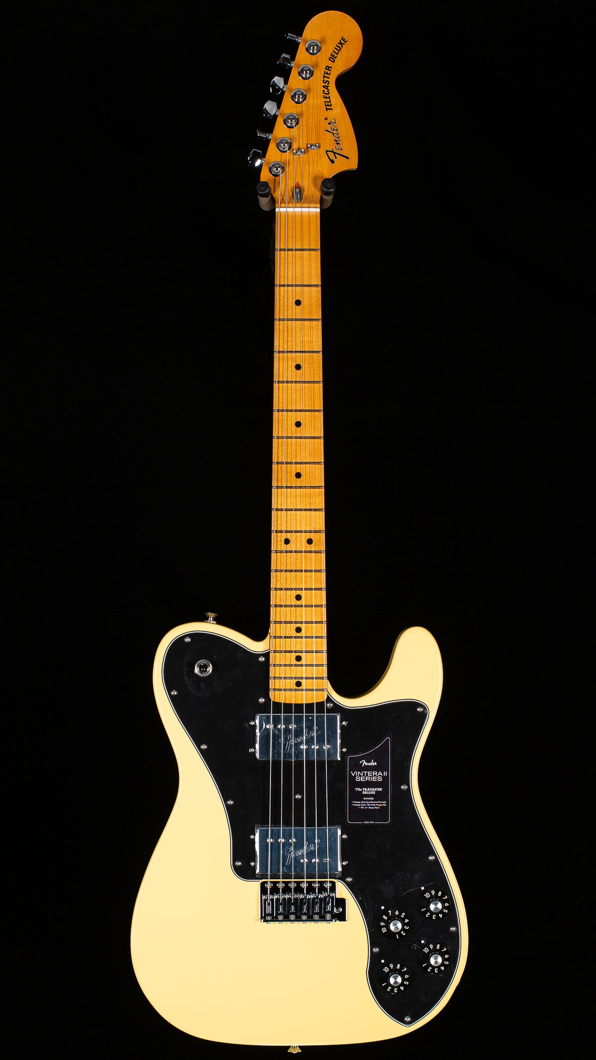 Fender Vintera II '70s Telecaster Deluxe with Tremolo Maple Fingerboard Vintage White (028)