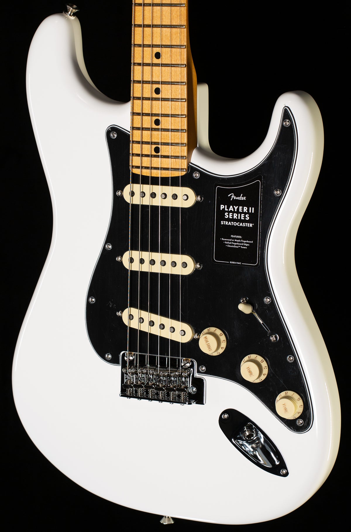 Fender Player II Stratocaster Maple Fingerboard Polar White (463)