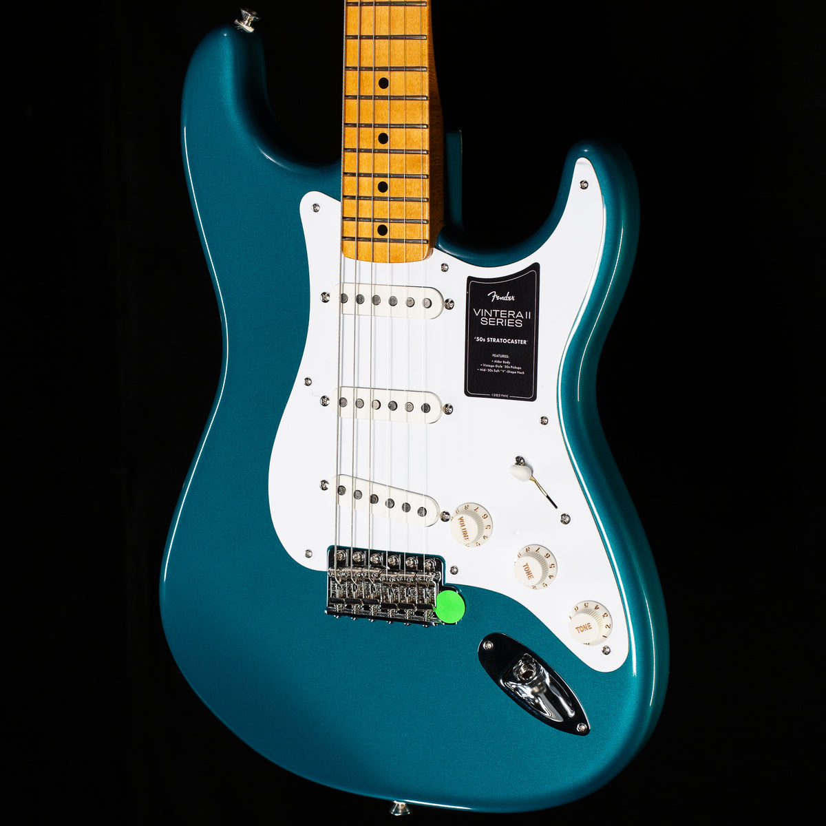 Fender Vintera II '50s Stratocaster, Maple Fingerboard, Ocean Turquoise (284)