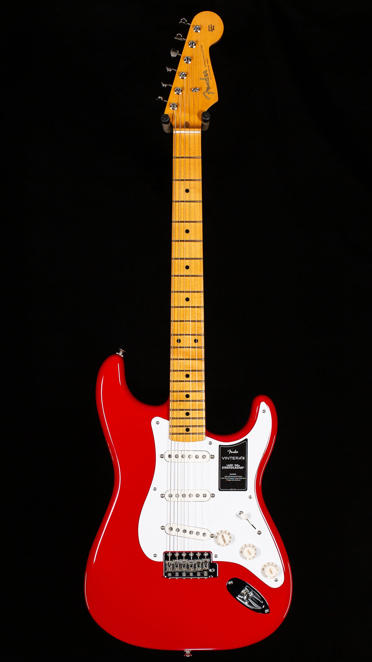 Fender Vintera III Late '50s Stratocaster, Maple Fingerboard, Dakota Red (010)