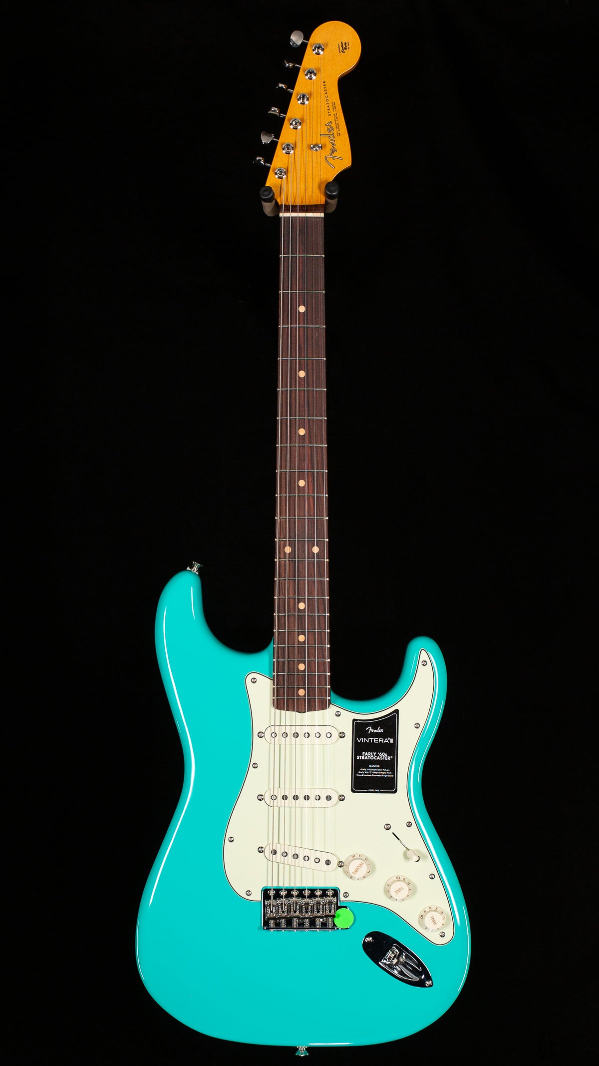 Fender Vintera III Early '60s Stratocaster, Rosewood Fingerboard, Seafoam Green (071)