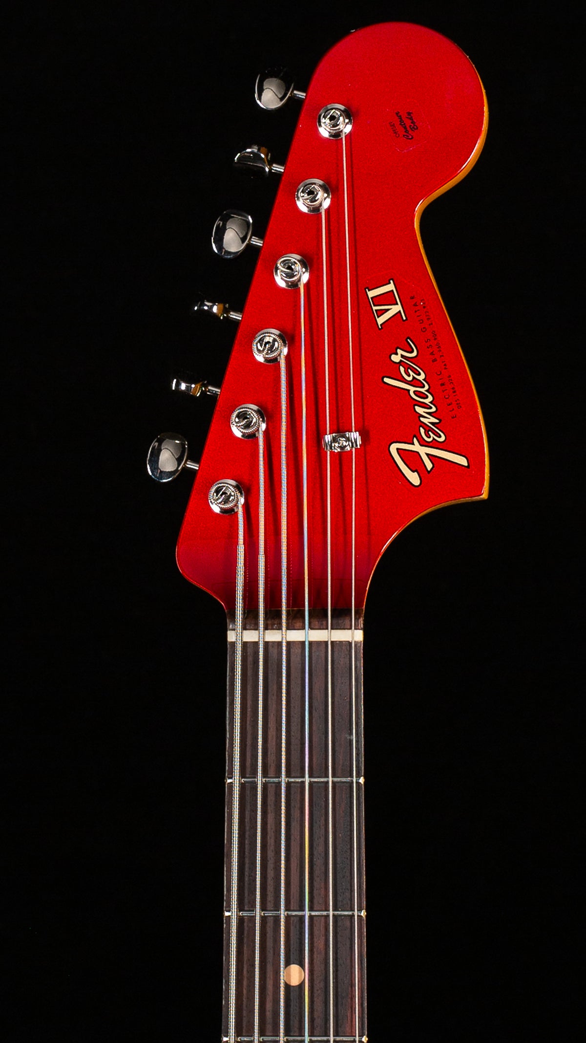 Fender Vintera III Early '60s Bass VI, Rosewood Fingerboard, Candy Apple Red (944)