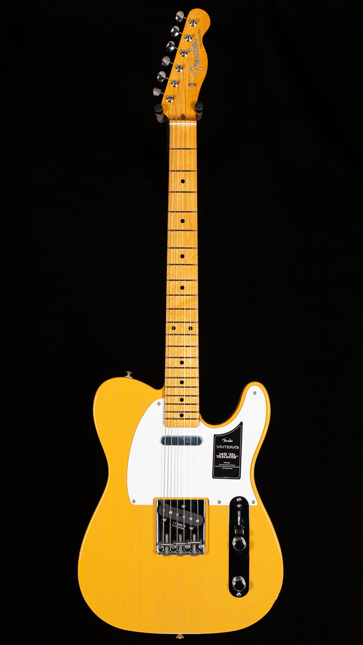 Fender Vintera III Late '50s Telecaster, Maple Fingerboard, Butterscotch Blonde (900)