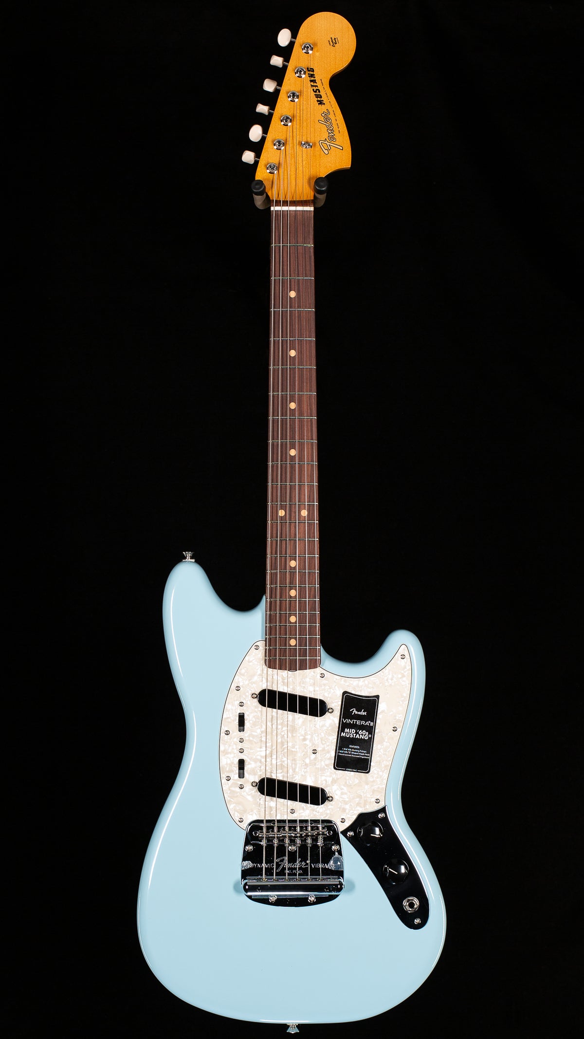 Fender Vintera III Mid '60s Mustang, Rosewood Fingerboard, Sonic Blue (382)