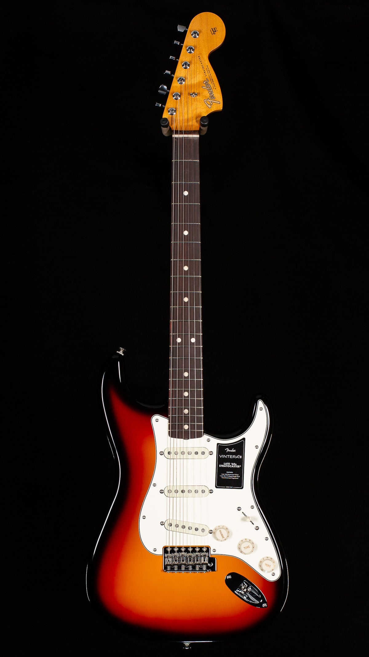 Fender Vintera III Late '60s Stratocaster, Rosewood Fingerboard, 3-Color Sunburst (145)