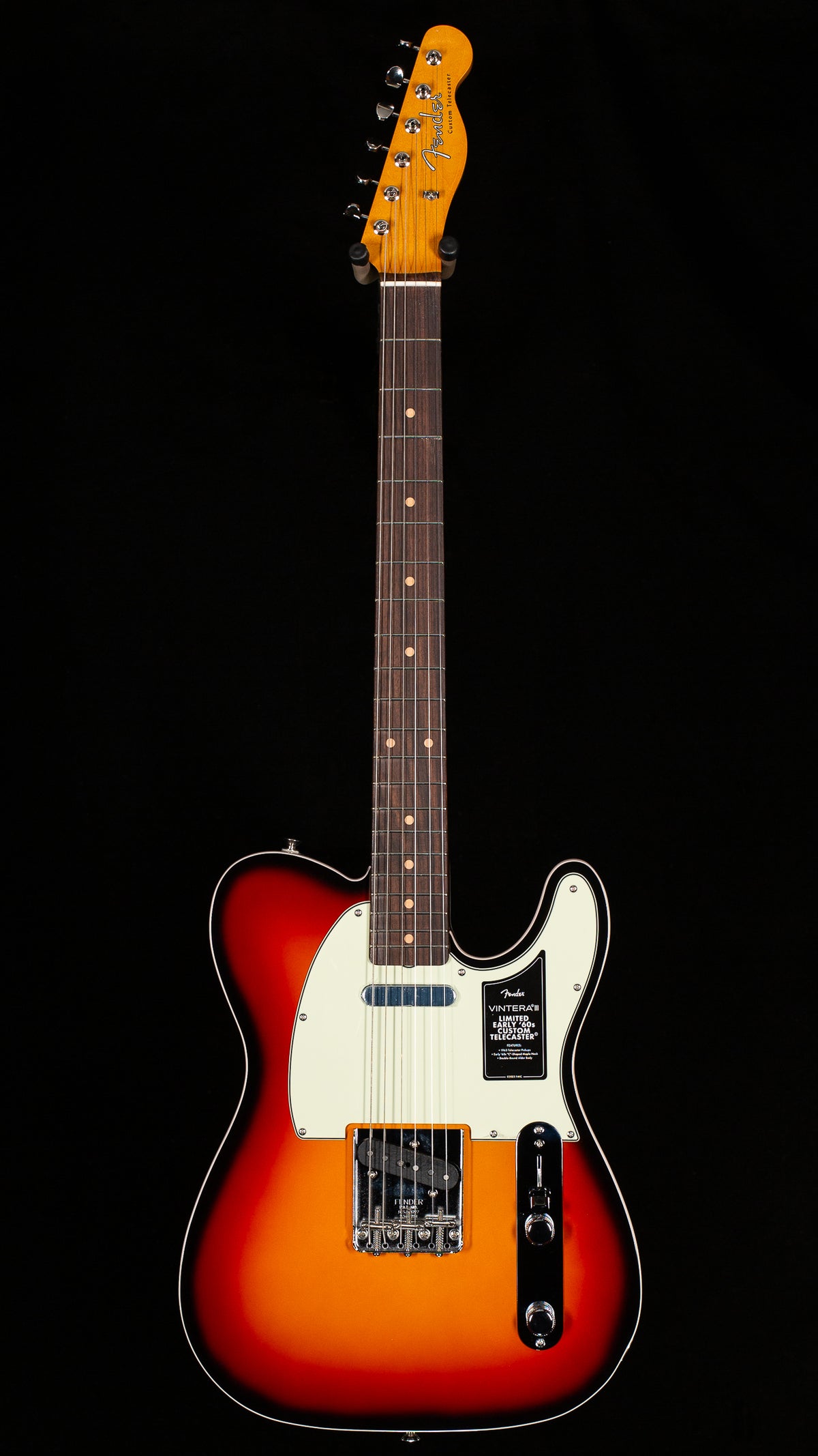 Fender Vintera III Ltd Early '60s Telecaster Custom, Rosewood Fingerboard, 3-Color Sunburst (591)