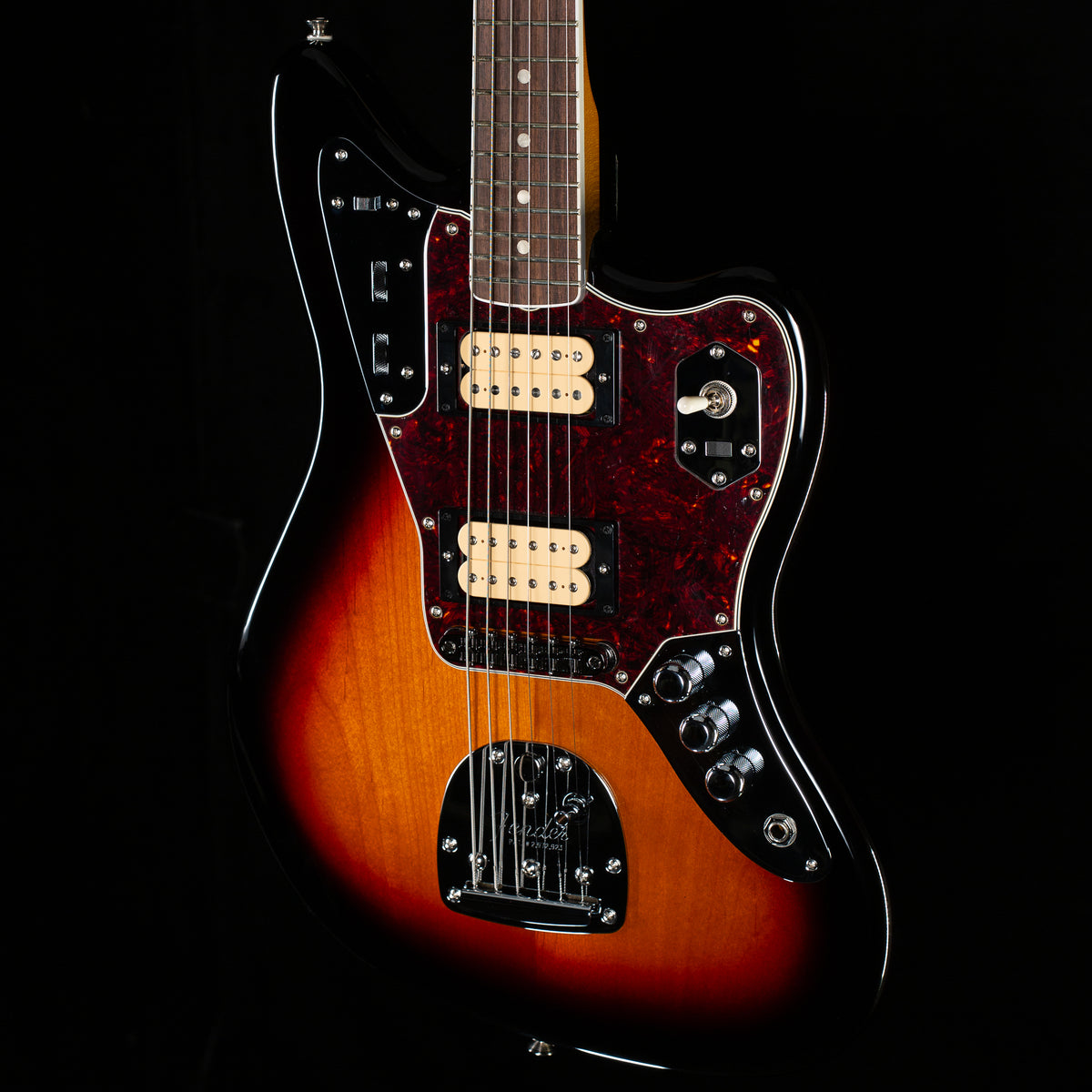 Fender Kurt Cobain Jaguar Rosewood Fingerboard 3-Color Sunburst (166)