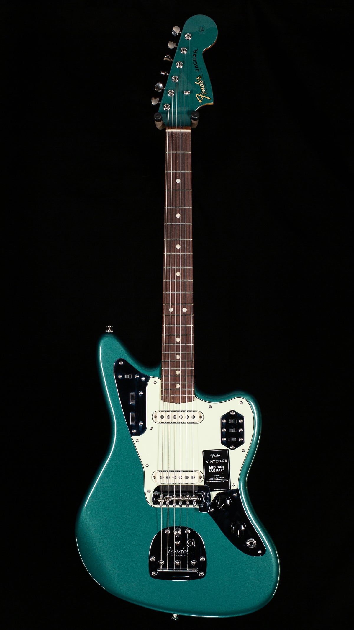Fender Vintera III Mid '60s Jaguar Rosewood Fingerboard Sherwood Green Metallic (370)