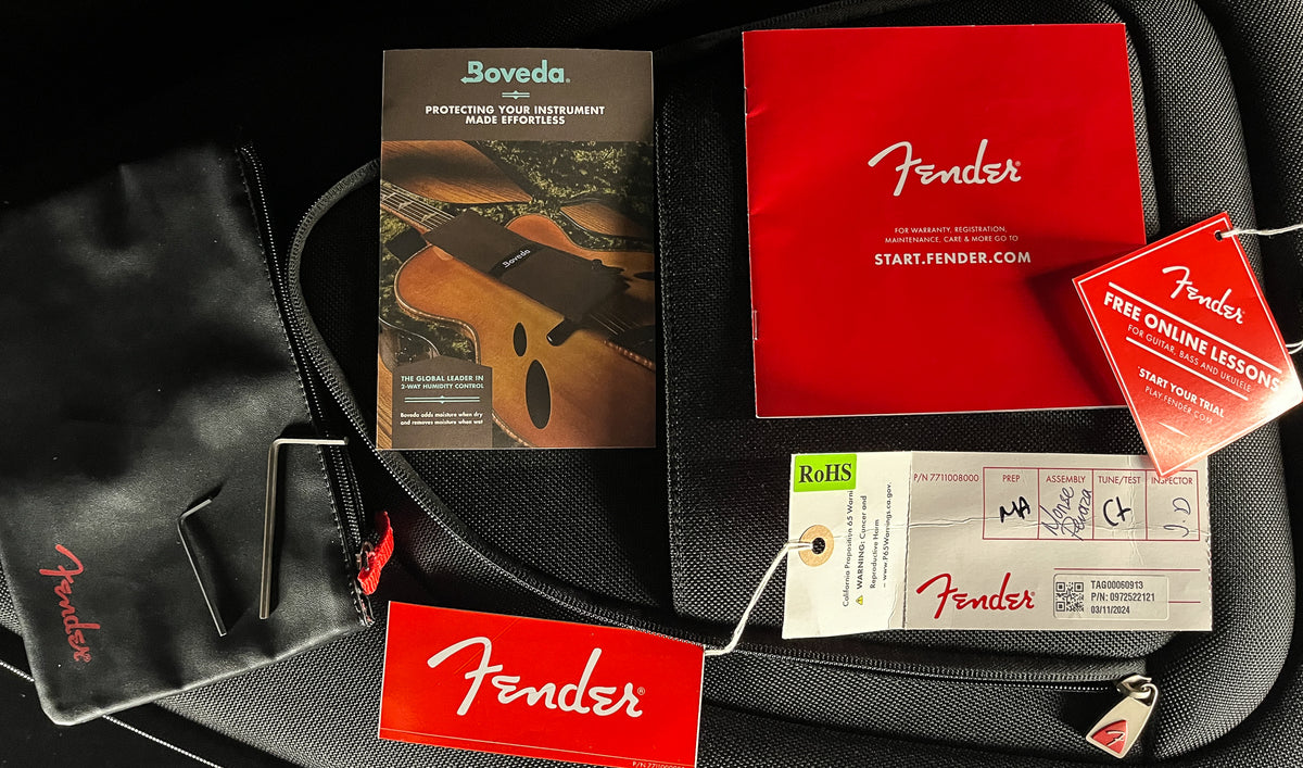 2024 Fender Highway Series Parlor Spruce Top
