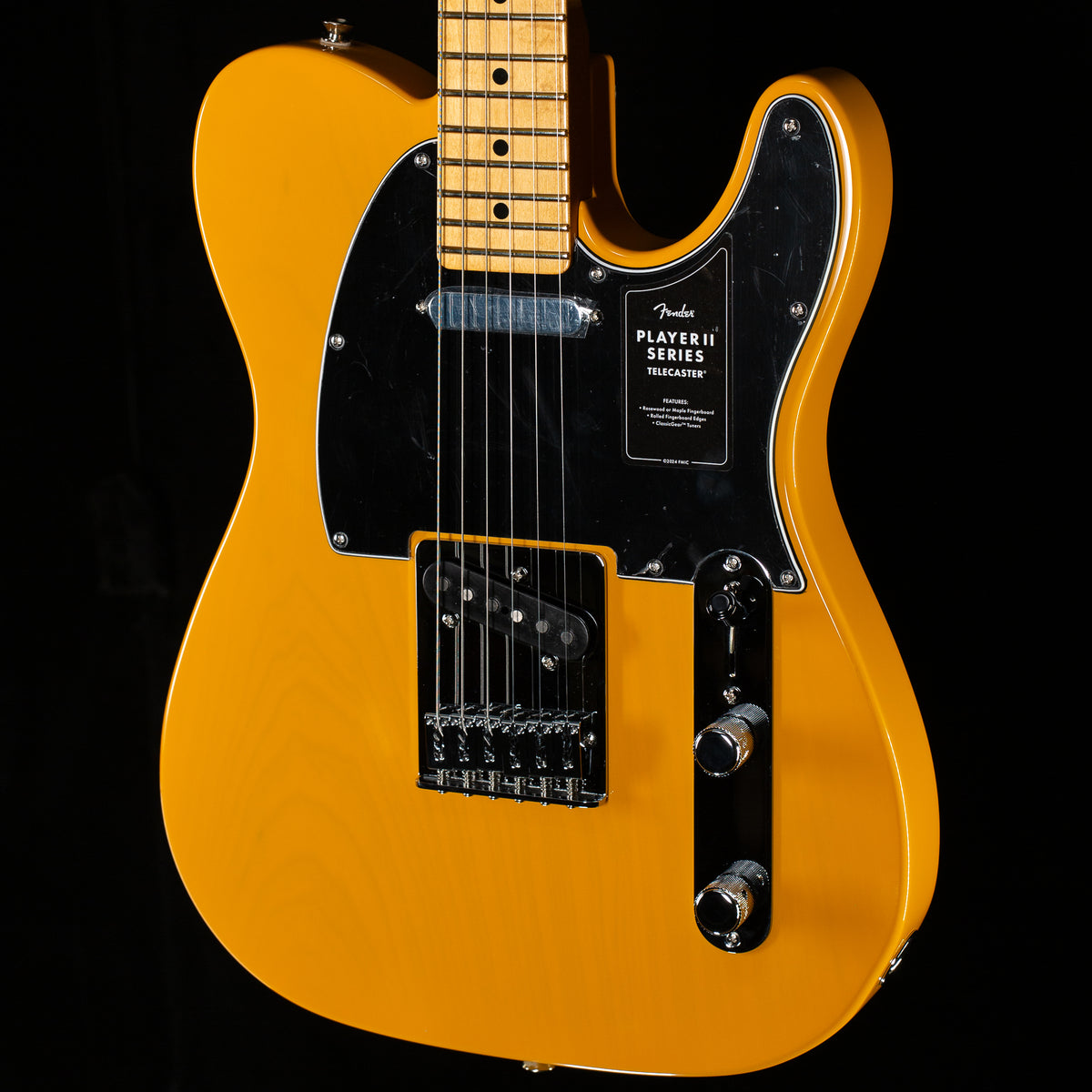 Fender Player II Telecaster Maple Fingerboard Butterscotch Blonde (561)