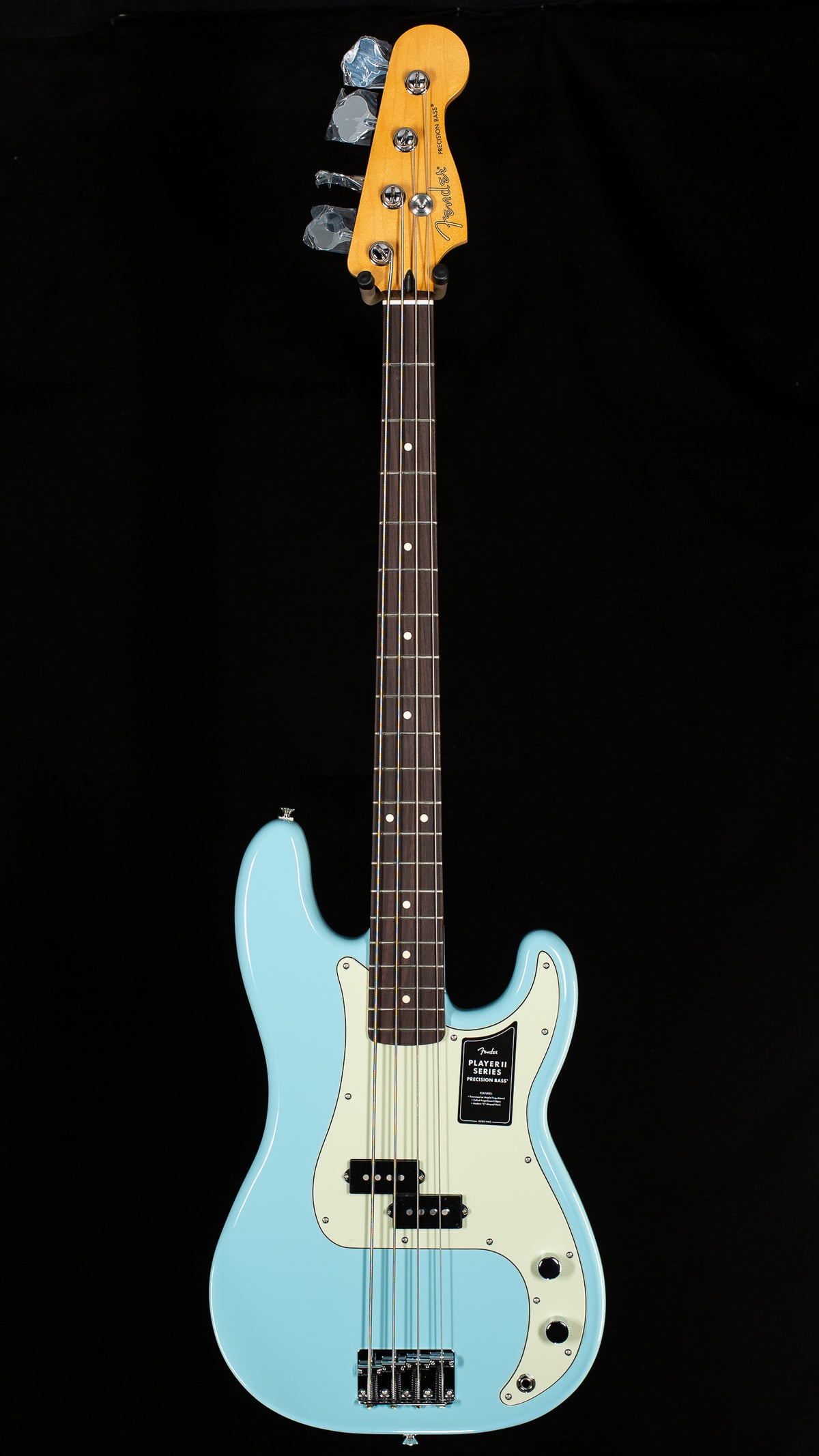 Fender 75th Anniversary Player II Precision Bass Rosewood Fingerboard Daphne Blue (614)