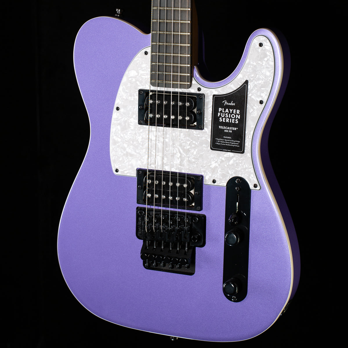 Fender Limited Edition Player Fusion Telecaster HH Floyd Rose Aura Metallic (331)