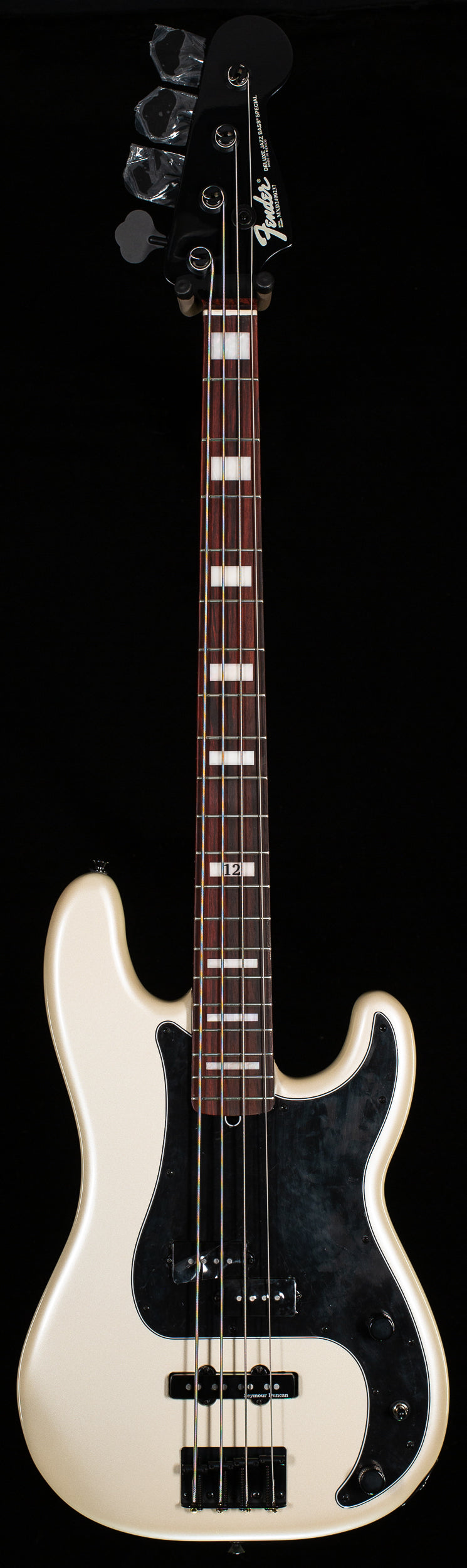 Fender Duff McKagan Deluxe Precision Bass Rosewood Fingerboard White Pearl (237)