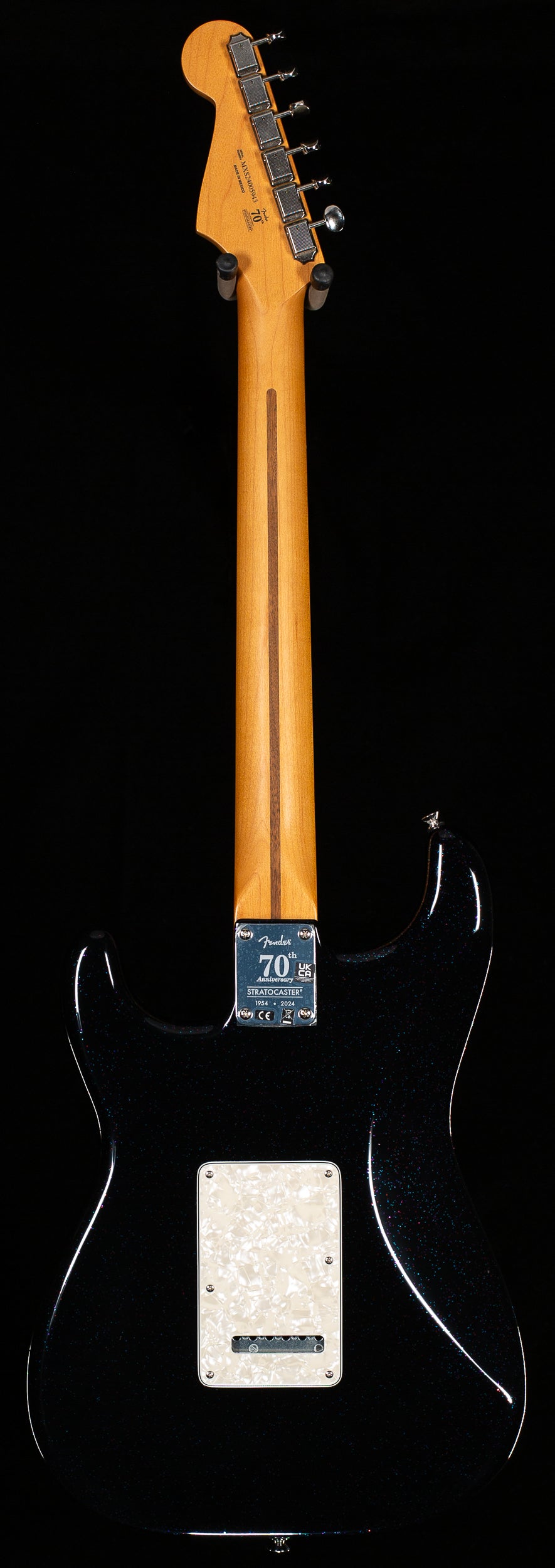 Fender 70th Anniversary Player Stratocaster Rosewood Fingerboard Nebula Noir (943)