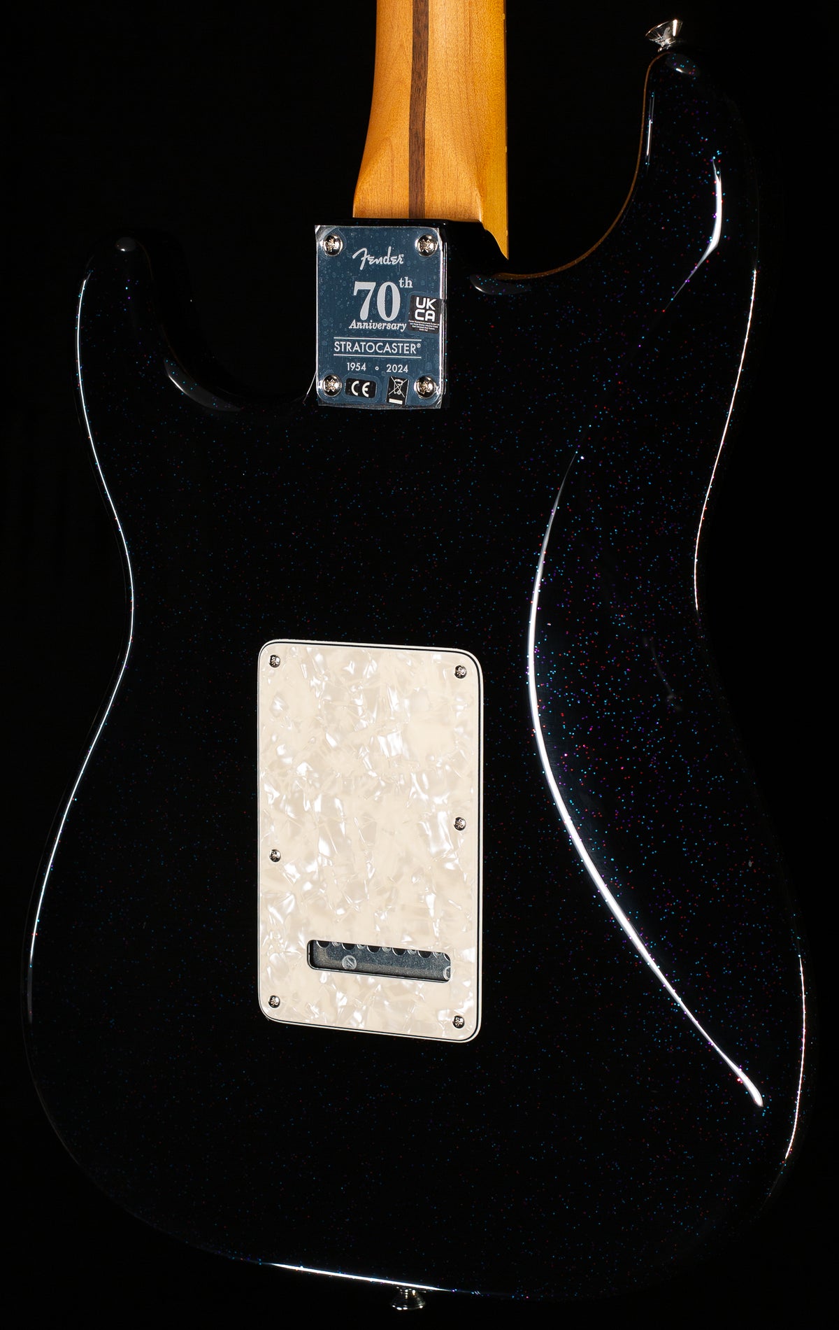 Fender 70th Anniversary Player Stratocaster Rosewood Fingerboard Nebula Noir (943)