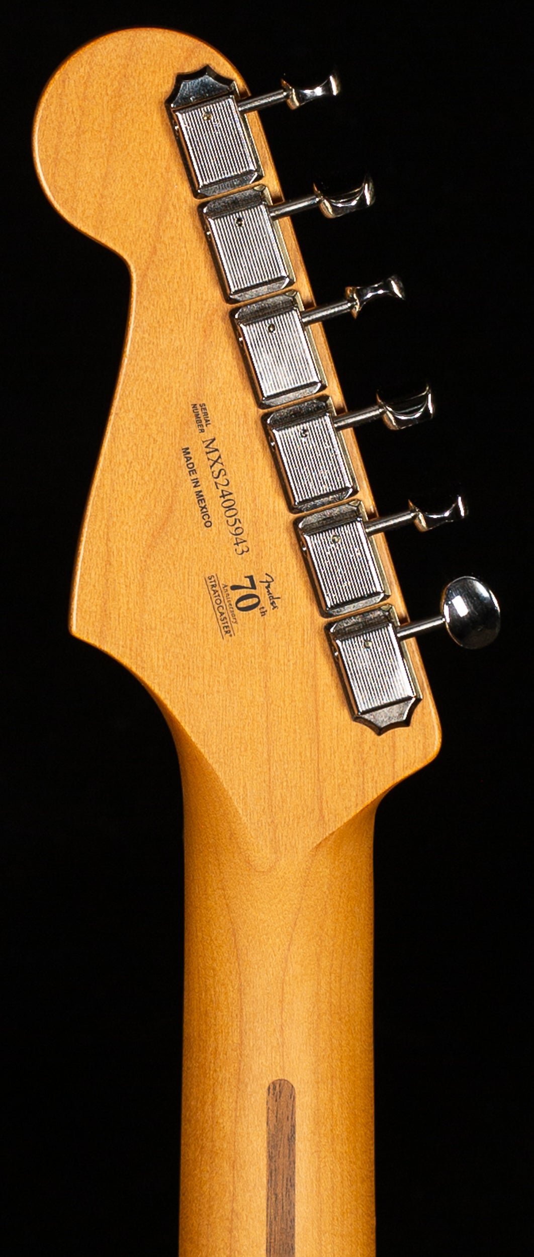 Fender 70th Anniversary Player Stratocaster Rosewood Fingerboard Nebula Noir (943)