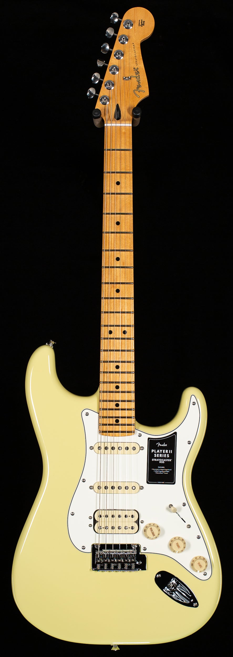Fender Player II Stratocaster HSS Maple Fingerboard Hialeah Yellow (994)