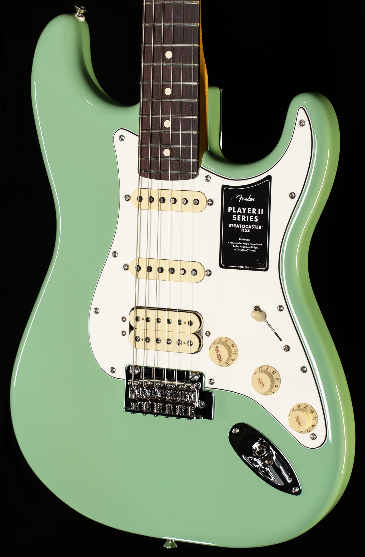 Fender Player II Stratocaster HSS Rosewood Fingerboard Birch Green (239)