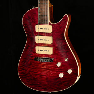 Giffin Valiant H/B 3-Pickup Red Burst Oil/Wax Brazilian Rosewood (NOSN)