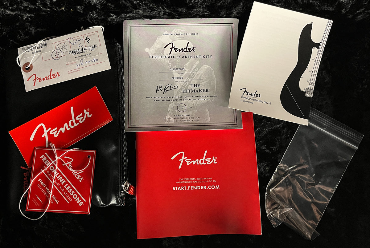 2022 Fender Nile Rodgers Signature Hitmaker Stratocaster