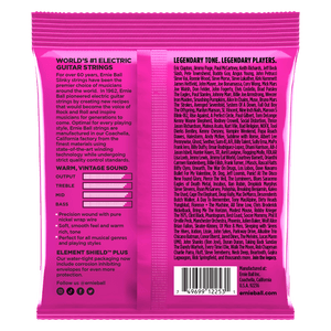 Ernie Ball Super Slinky Classic Rock n Roll Pure Nickel Wrap Electric Guitar Strings - 10-46 Gauge