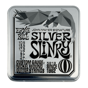 Ernie Ball John Mayer Silver Slinky Signature Electric Guitar Strings