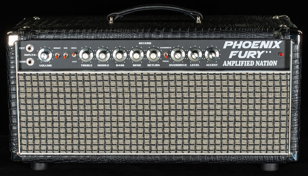 Amplified Nation Phoenix Fury 50w Head Black Croc (016) - Willcutt