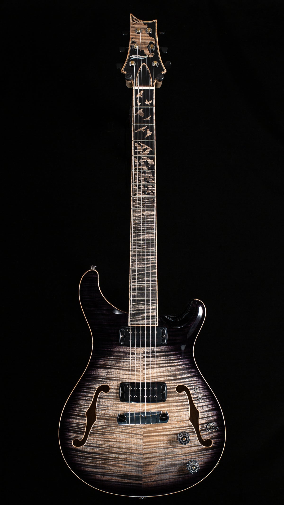 PRS Private Stock 30th Anniversary "Birds of a Feather" Hollowbody I Frostbite Glow (244)