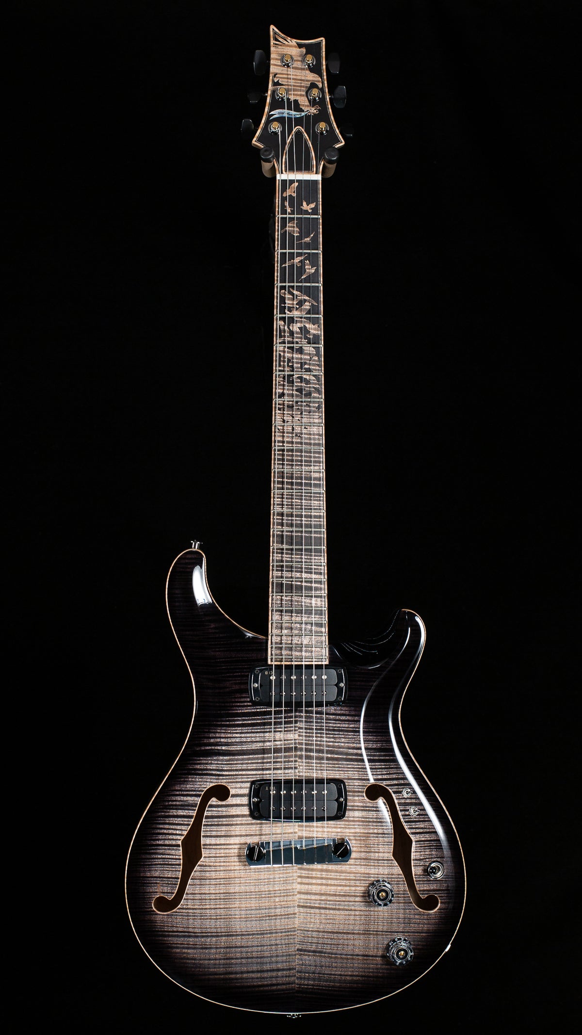 PRS Private Stock 30th Anniversary "Birds of a Feather" Hollowbody I Frostbite Glow (254)