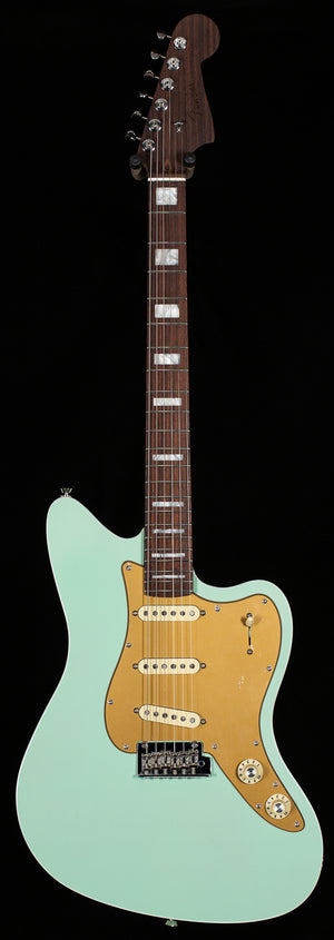 Fender Parallel Universe Volume II Strat Jazz Deluxe, Rosewood Fingerboard, Transparent Faded Sea Foam Green (208)