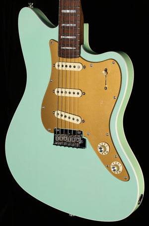 Fender Parallel Universe Volume II Strat Jazz Deluxe, Rosewood Fingerboard, Transparent Faded Sea Foam Green (208)