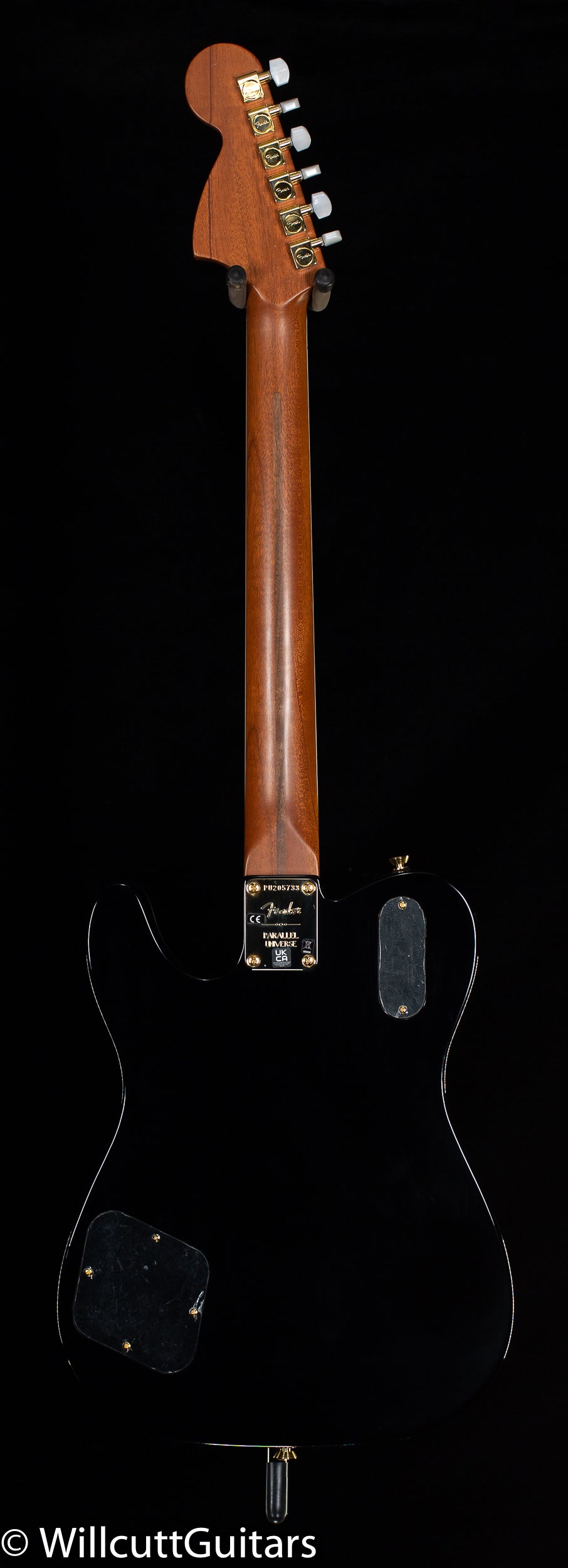Fender Parallel Universe Volume II Troublemaker Tele Deluxe with Bigsby Black (733)